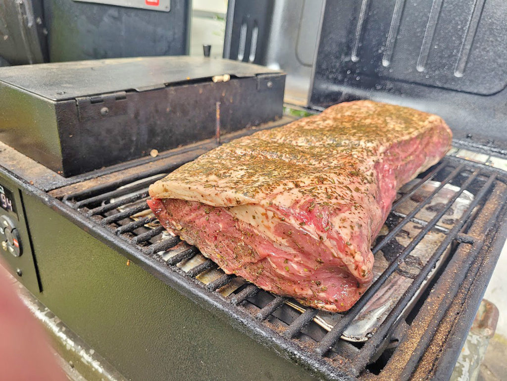 BBQ County Smoked Roast Beef aufgelegt