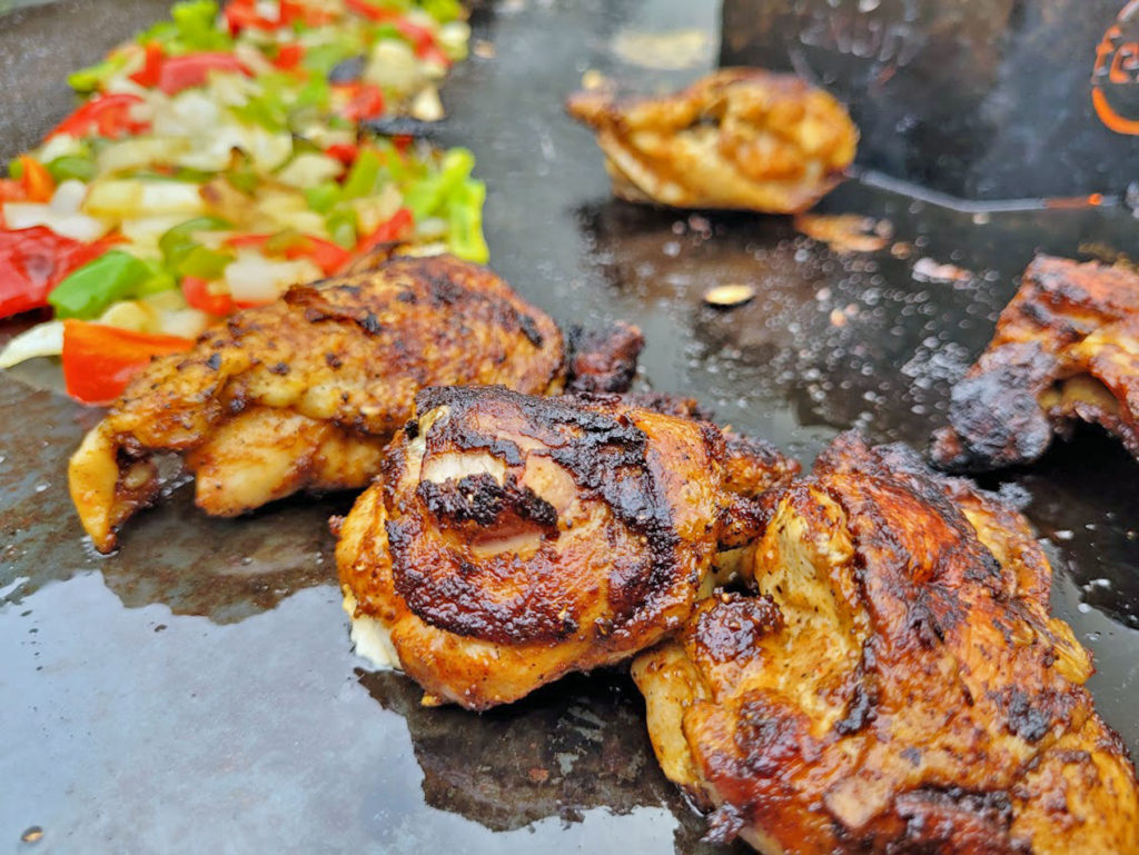 BBQ County Chicken Fajita fertig