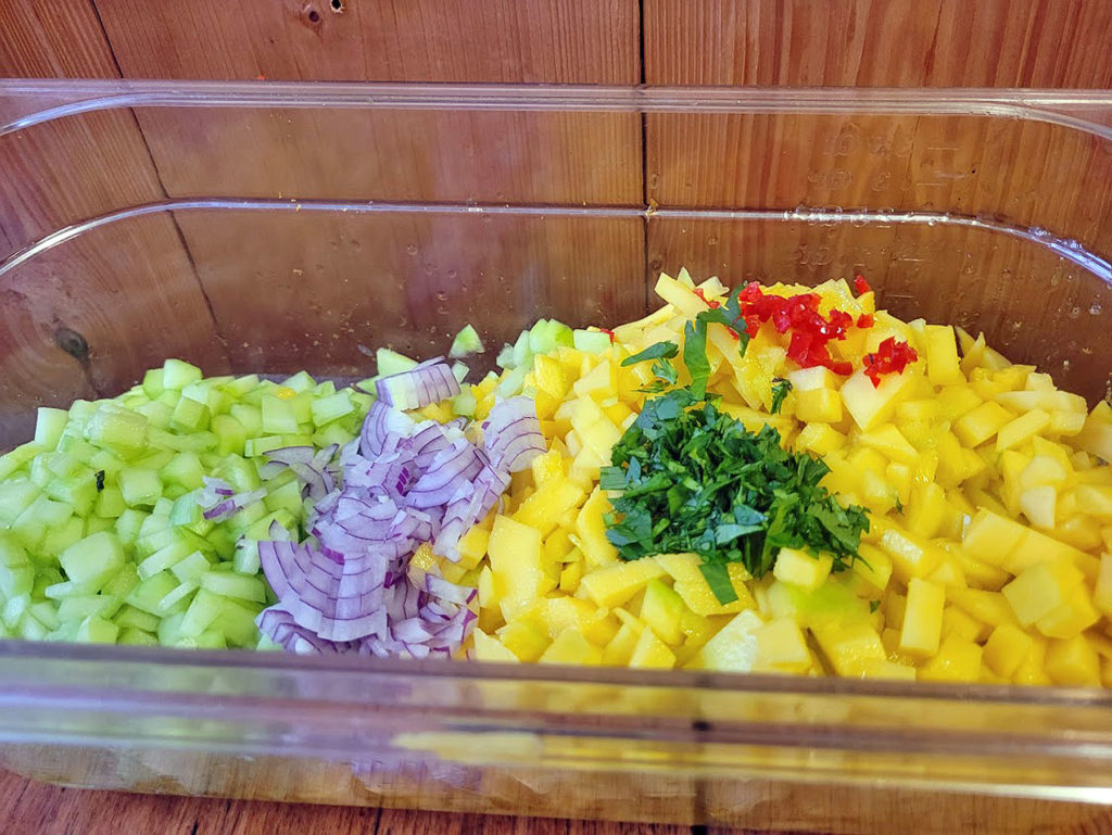 BBQ County Mango Salsa