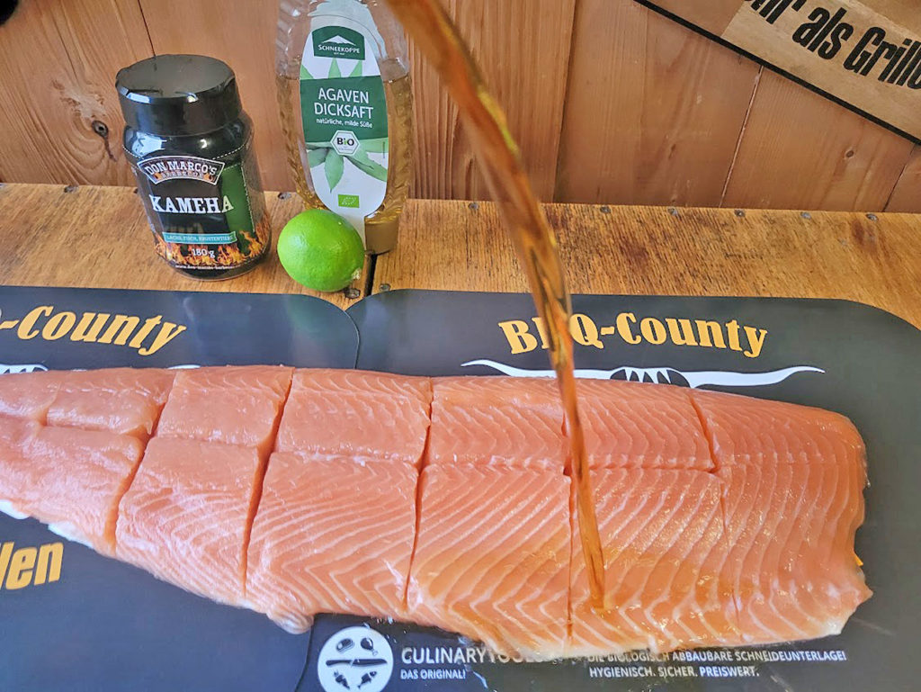 BBQ County Pulled Lachs Rum