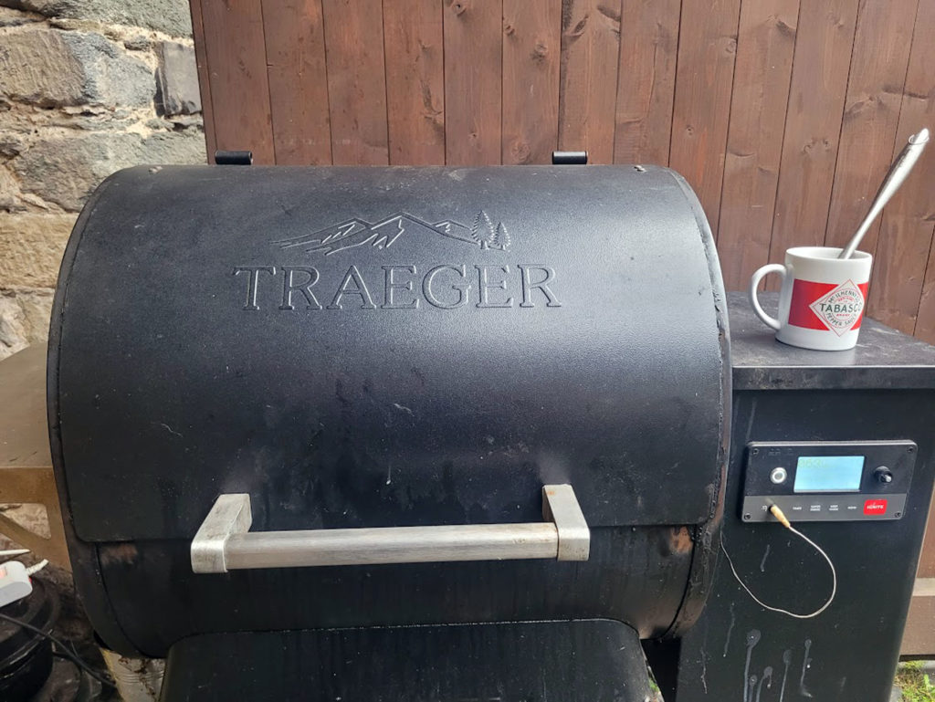 BBQ County Pulled Lachs Traeger Grill