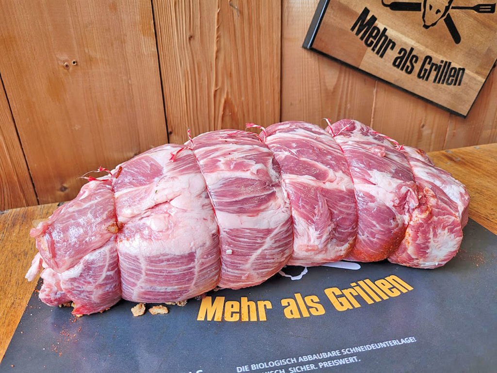 BBQ County Spiessbraten gewickelt