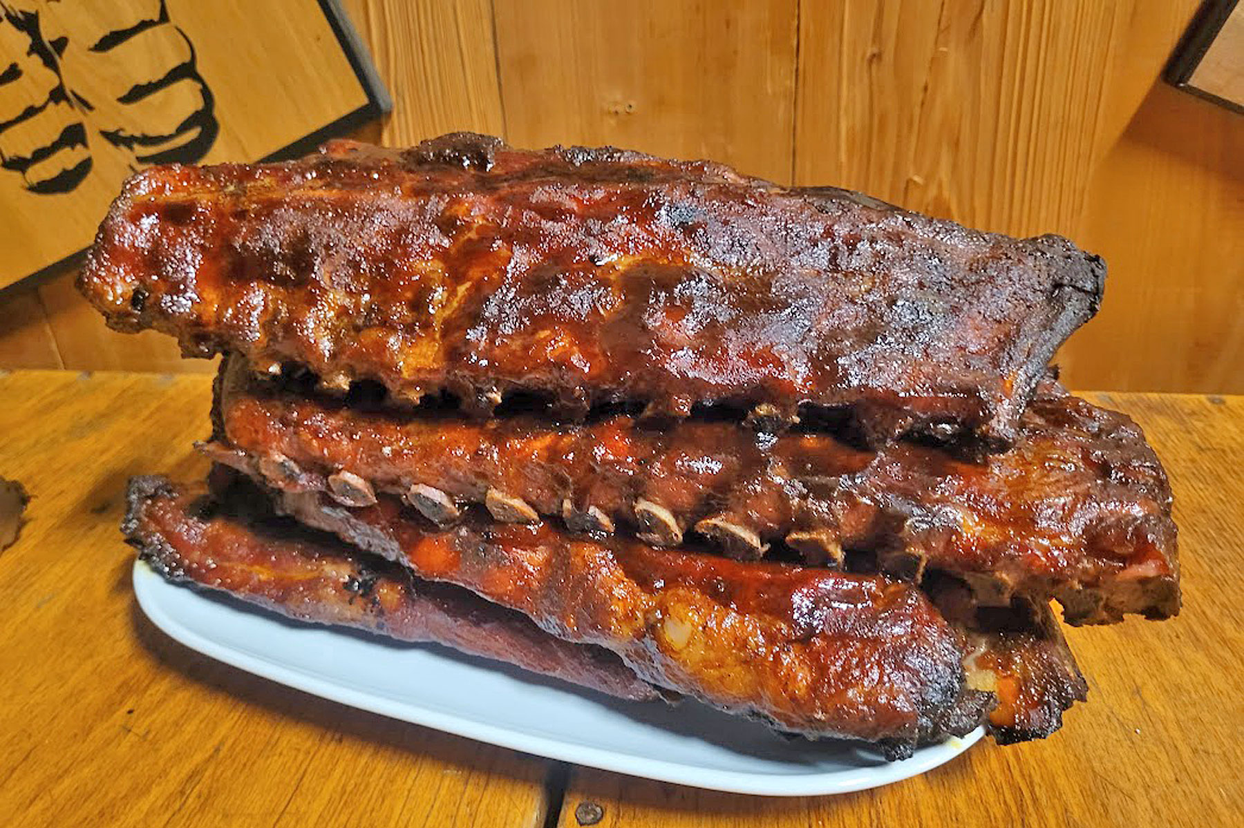 BBQ COunty Butcher Paper Ribs